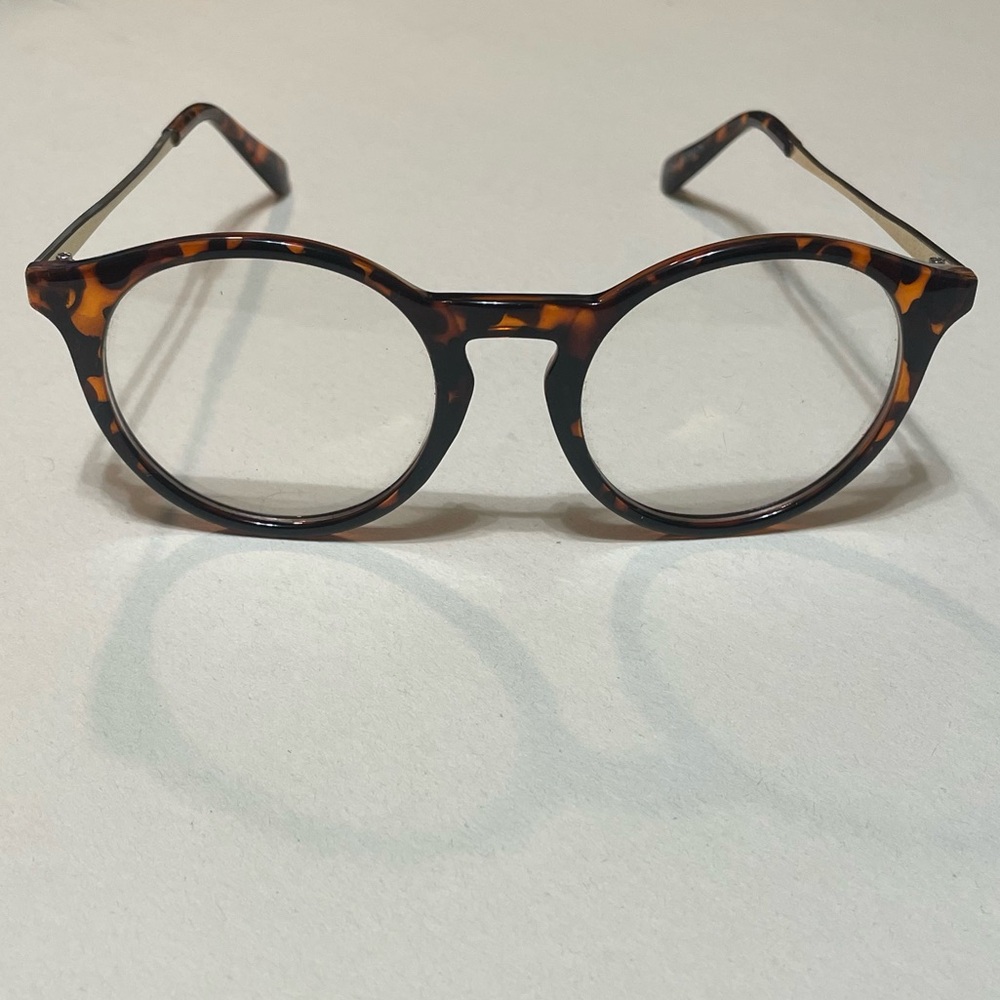 Round Tortoiseshell Glasses